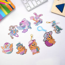 Cartoon Painting Keychain Craft Kit