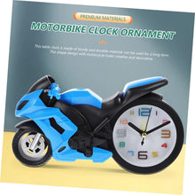 Retro Motorcycle Alarm Clock – Novelty Bike Engine Style Desk Clock