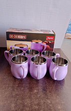 Apex Chit-Chat Double Wall Stainless Steel Mug Set (6Pc/200ml) Approx